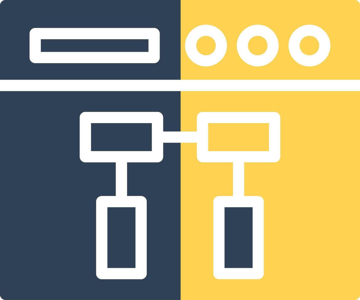 Sitemap Creative Icon Design vector