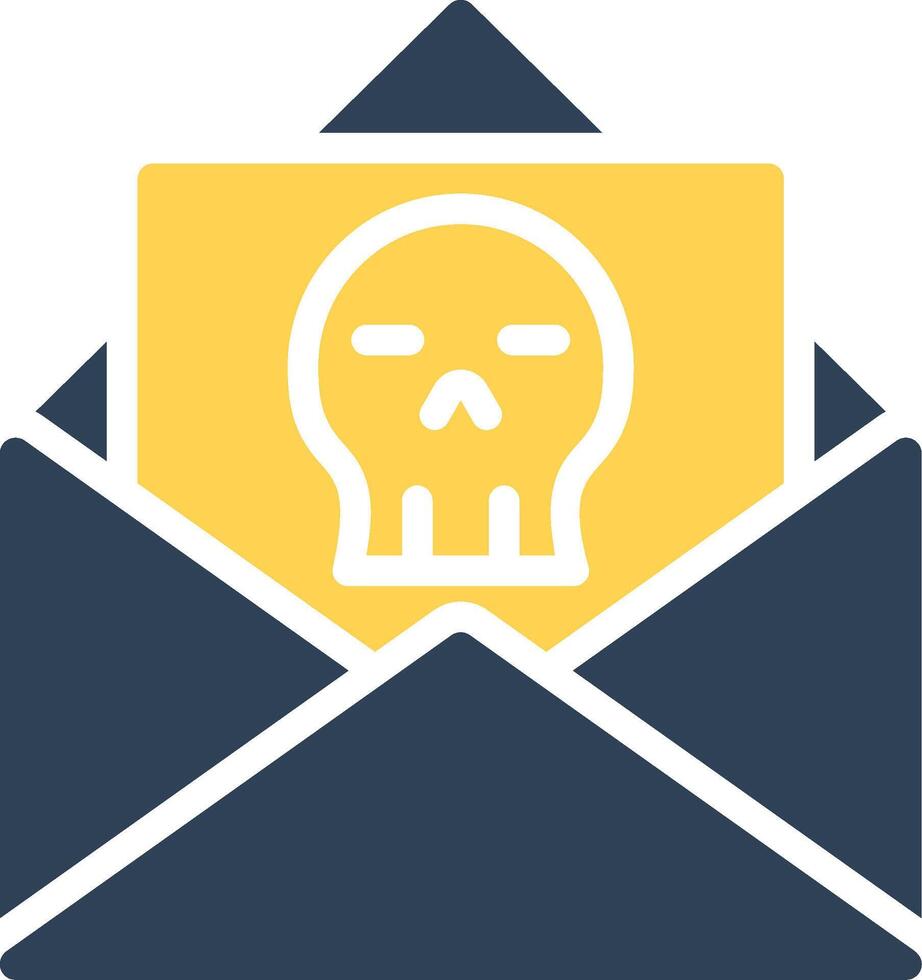 Blackmail Creative Icon Design vector