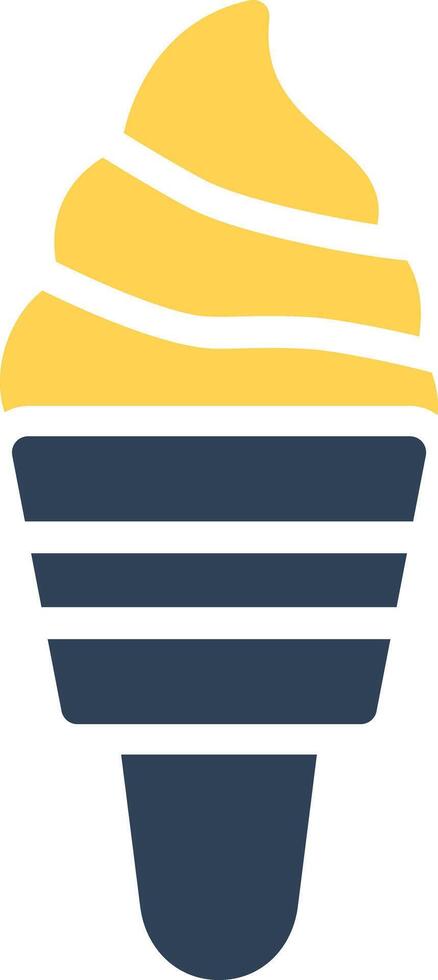 diseño de icono creativo de helado vector