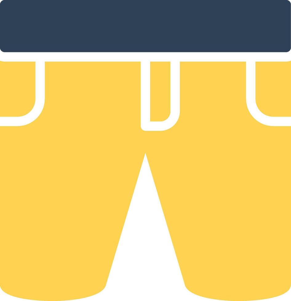 Shorts Creative Icon Design vector