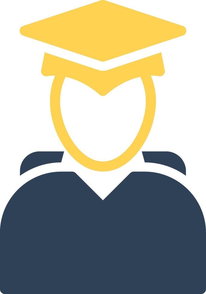Student Creative Icon Design vector