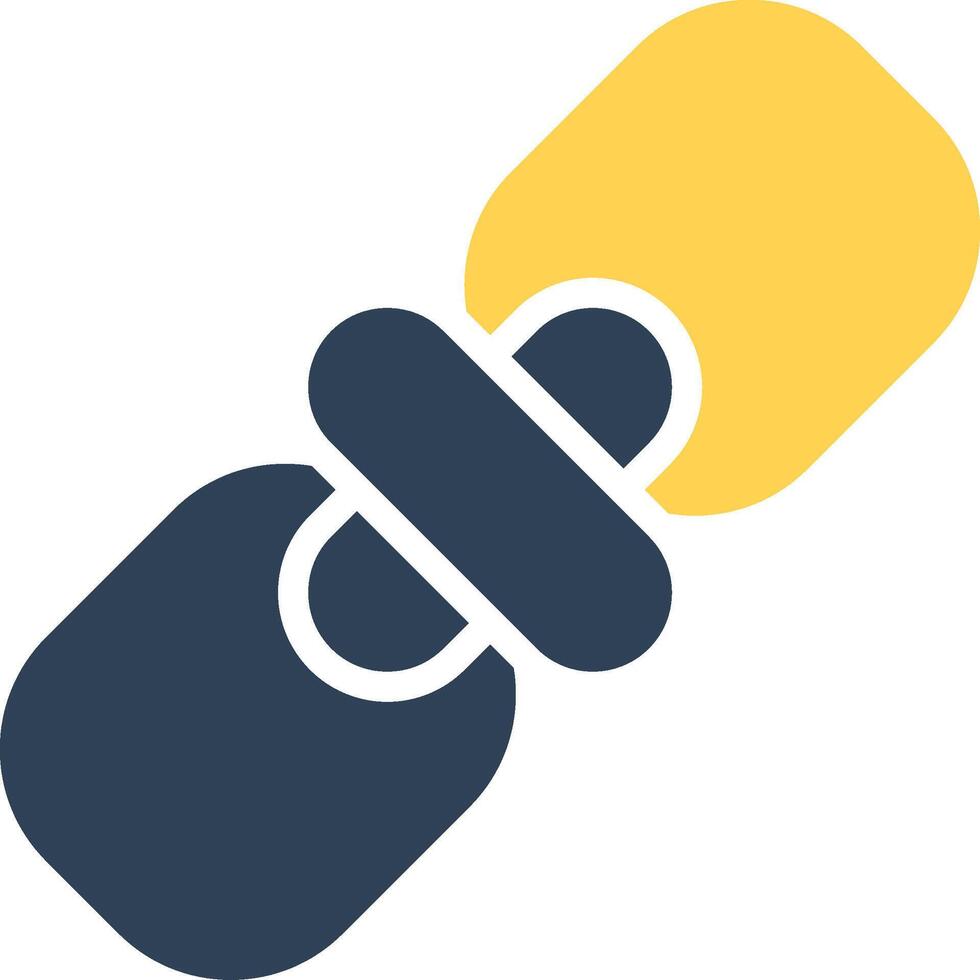 Link Creative Icon Design vector