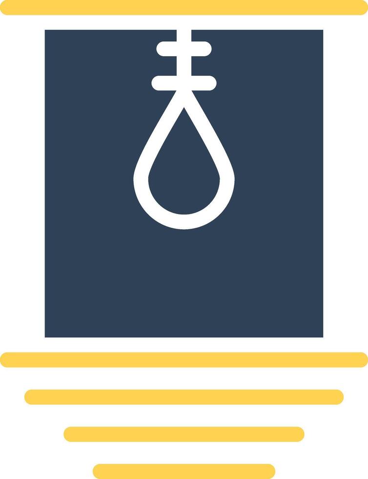 Gallows Creative Icon Design vector