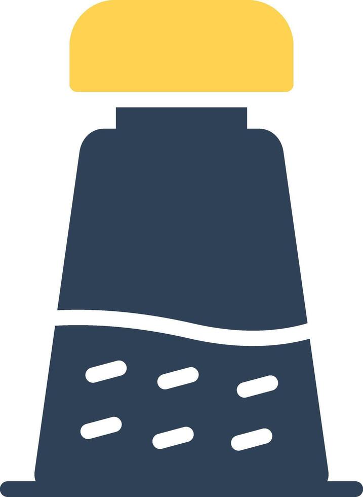 Salt And Pepper Creative Icon Design vector