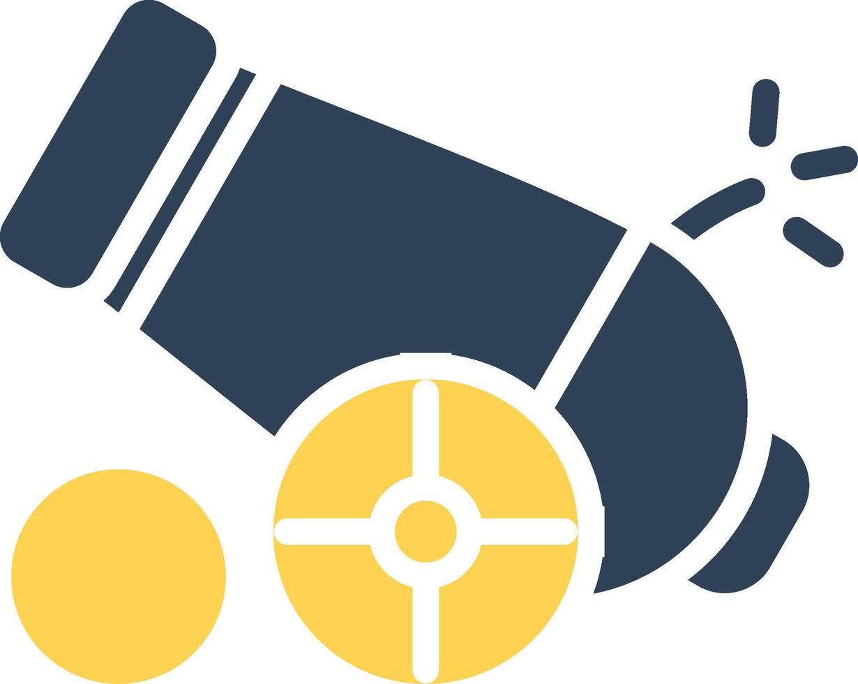 Cannon Creative Icon Design vector