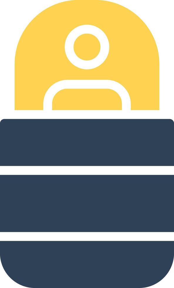 glyph Two Color Design vector