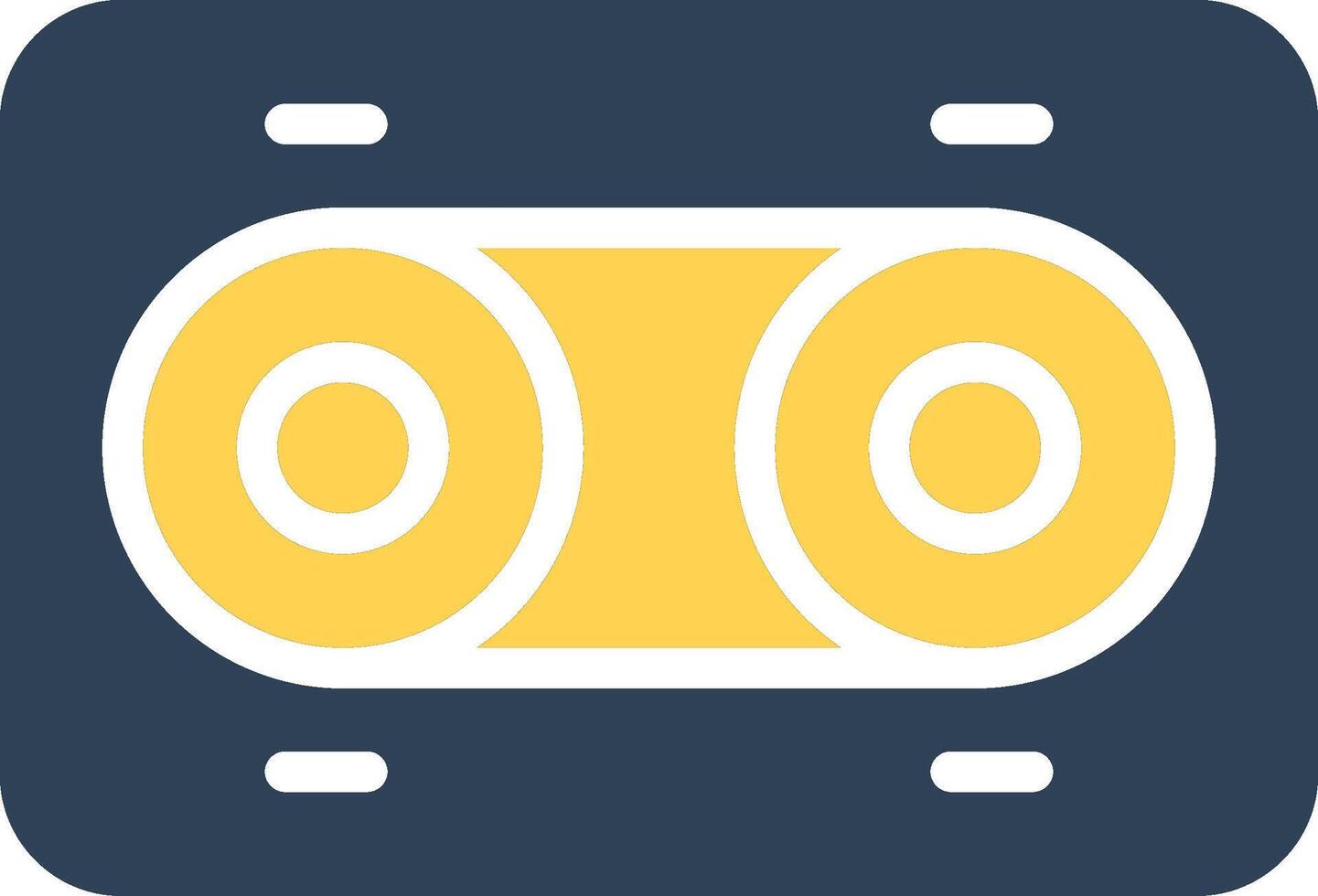glyph Two Color Design vector