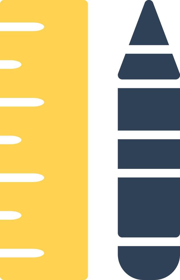 glyph Two Color Design vector