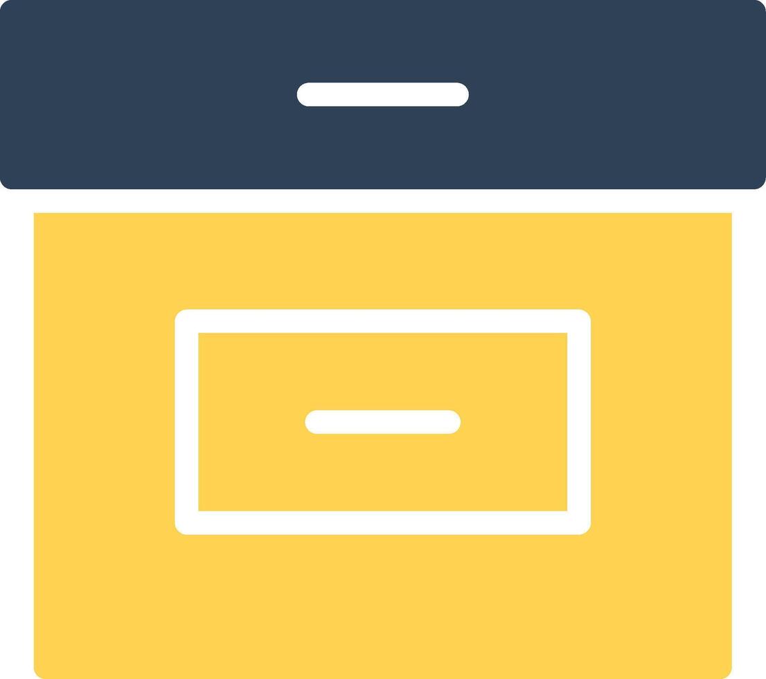 glyph Two Color Design vector