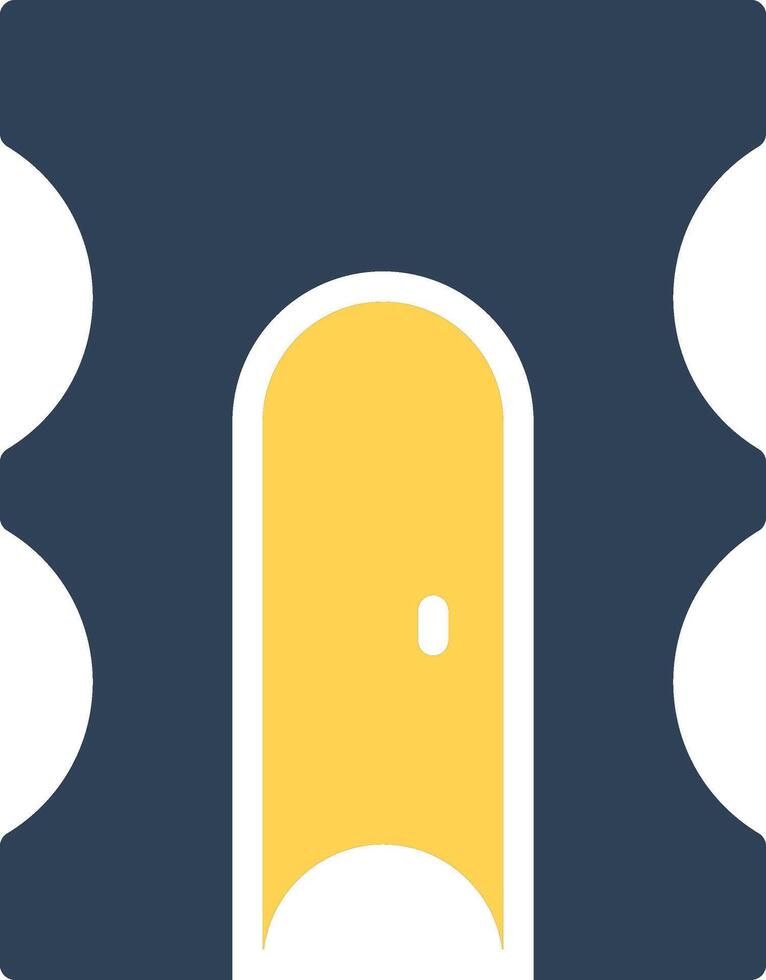 glyph Two Color Design vector