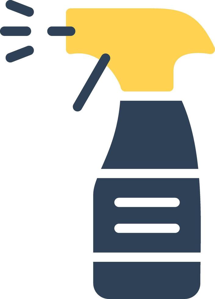 Spray Bottle Creative Icon Design vector