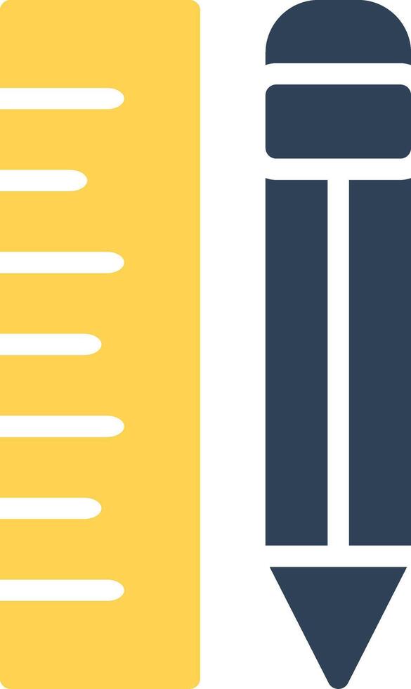 glyph Two Color Design vector