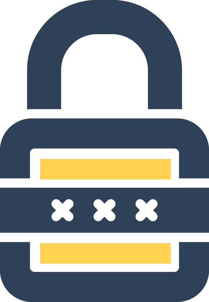 glyph Two Color Design vector