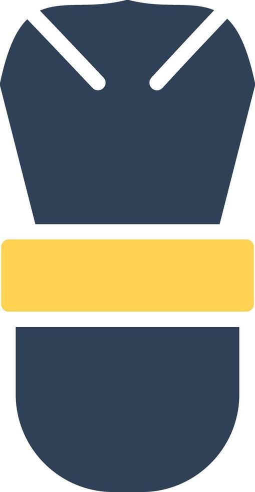 glyph Two Color Design vector