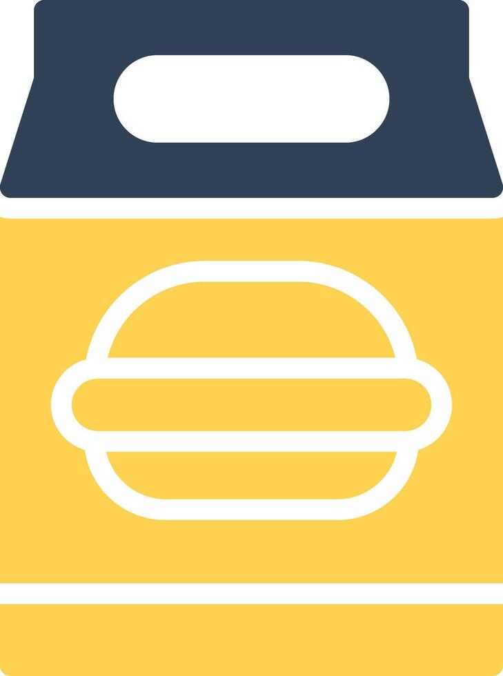 glyph Two Color Design vector