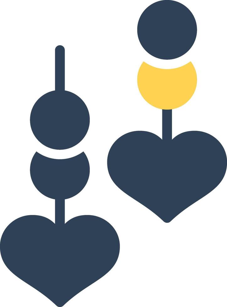 glyph Two Color Design vector