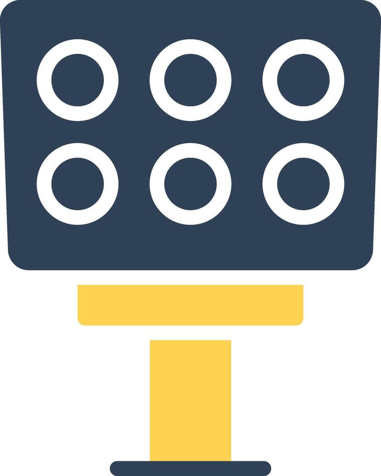 glyph Two Color Design vector