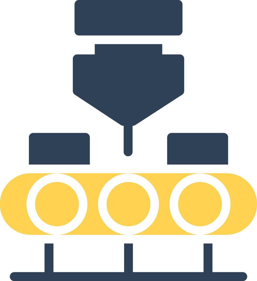 glyph Two Color Design vector