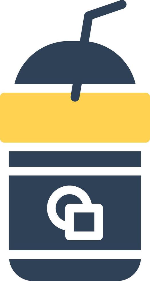 glyph Two Color Design vector