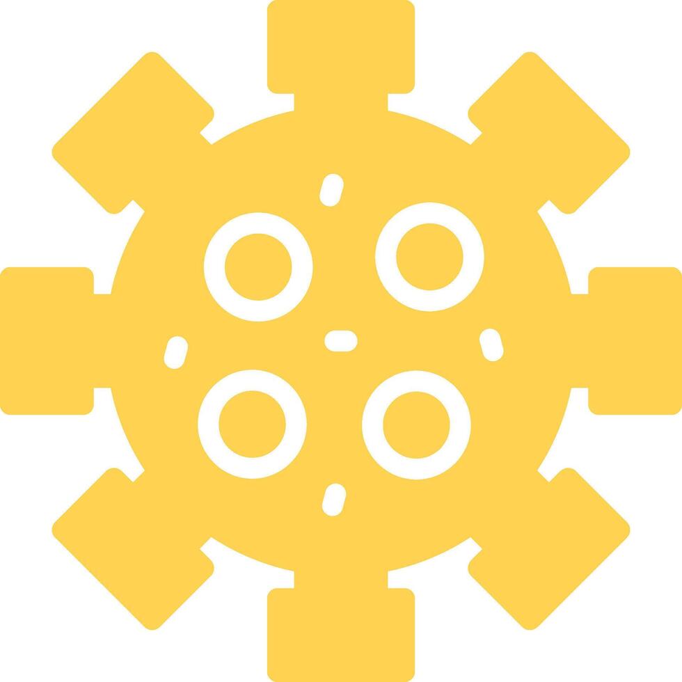 glyph Two Color Design vector