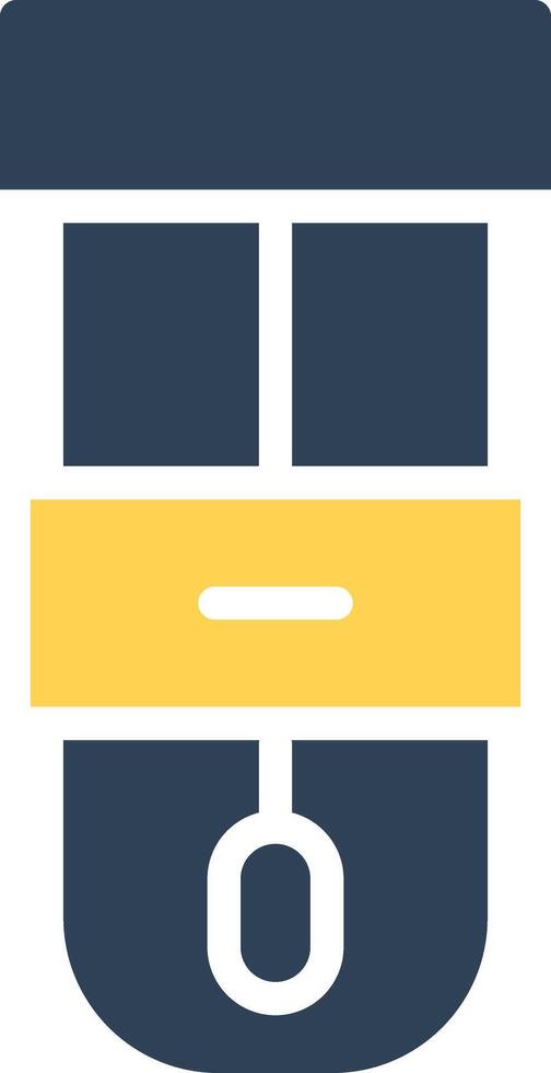 glyph Two Color Design vector