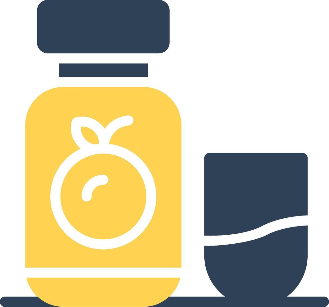 glyph Two Color Design vector