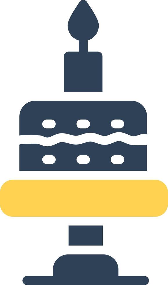 glyph Two Color Design vector