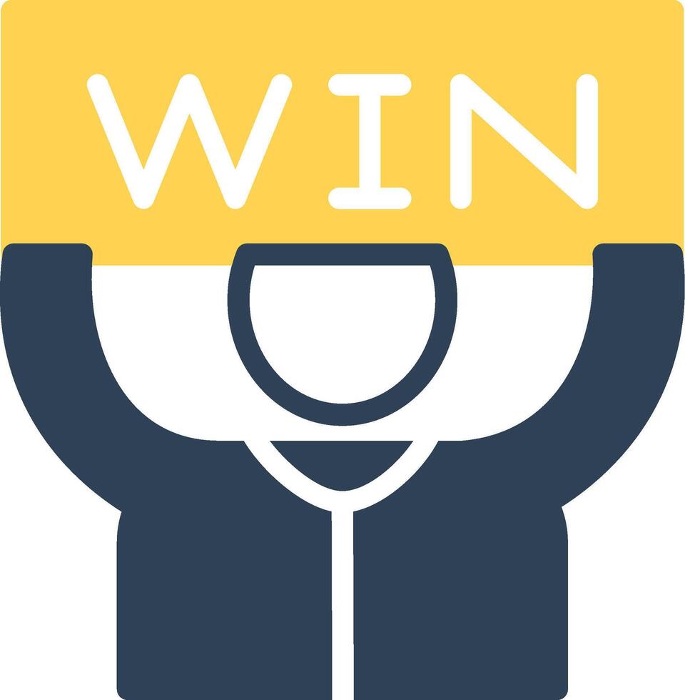 Win Creative Icon Design vector