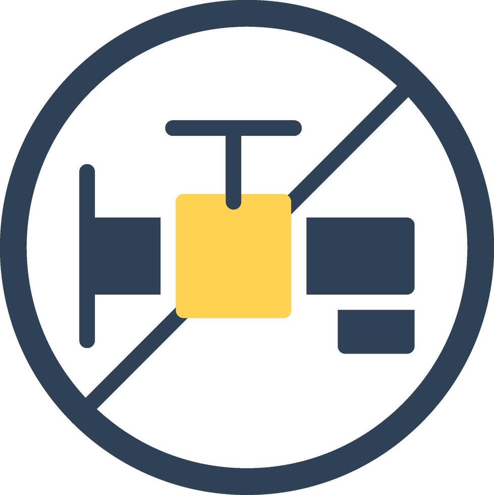Dont Waste Water Creative Icon Design vector