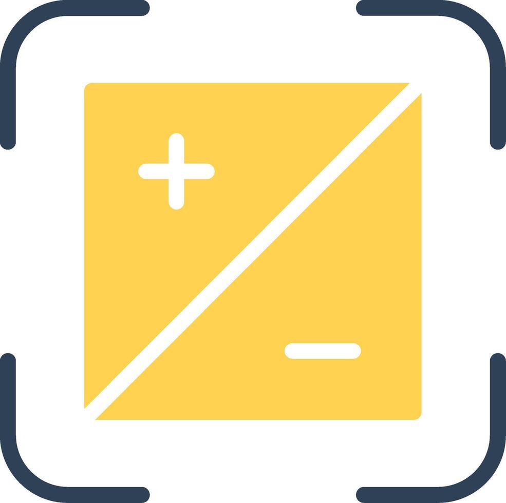 Exposure Creative Icon Design vector