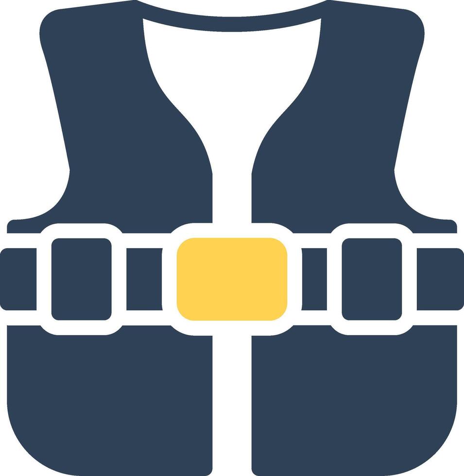 Life Jacket Creative Icon Design vector