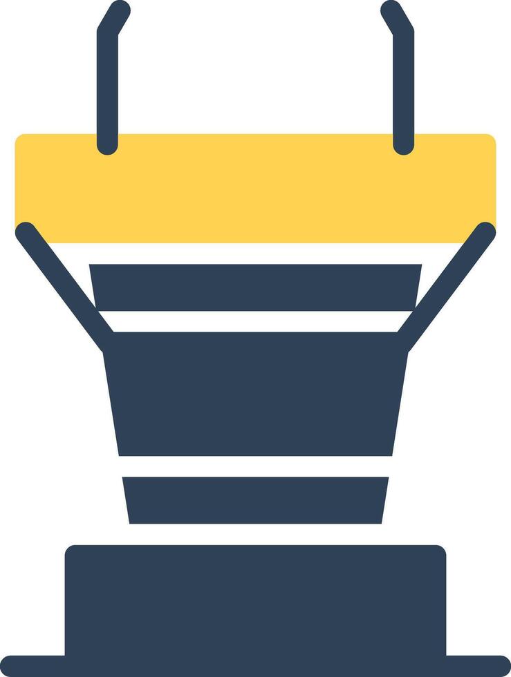 Podium Creative Icon Design vector