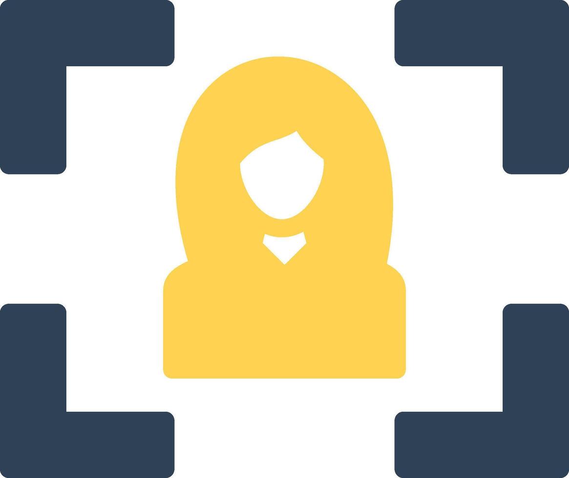 Portrait Creative Icon Design vector
