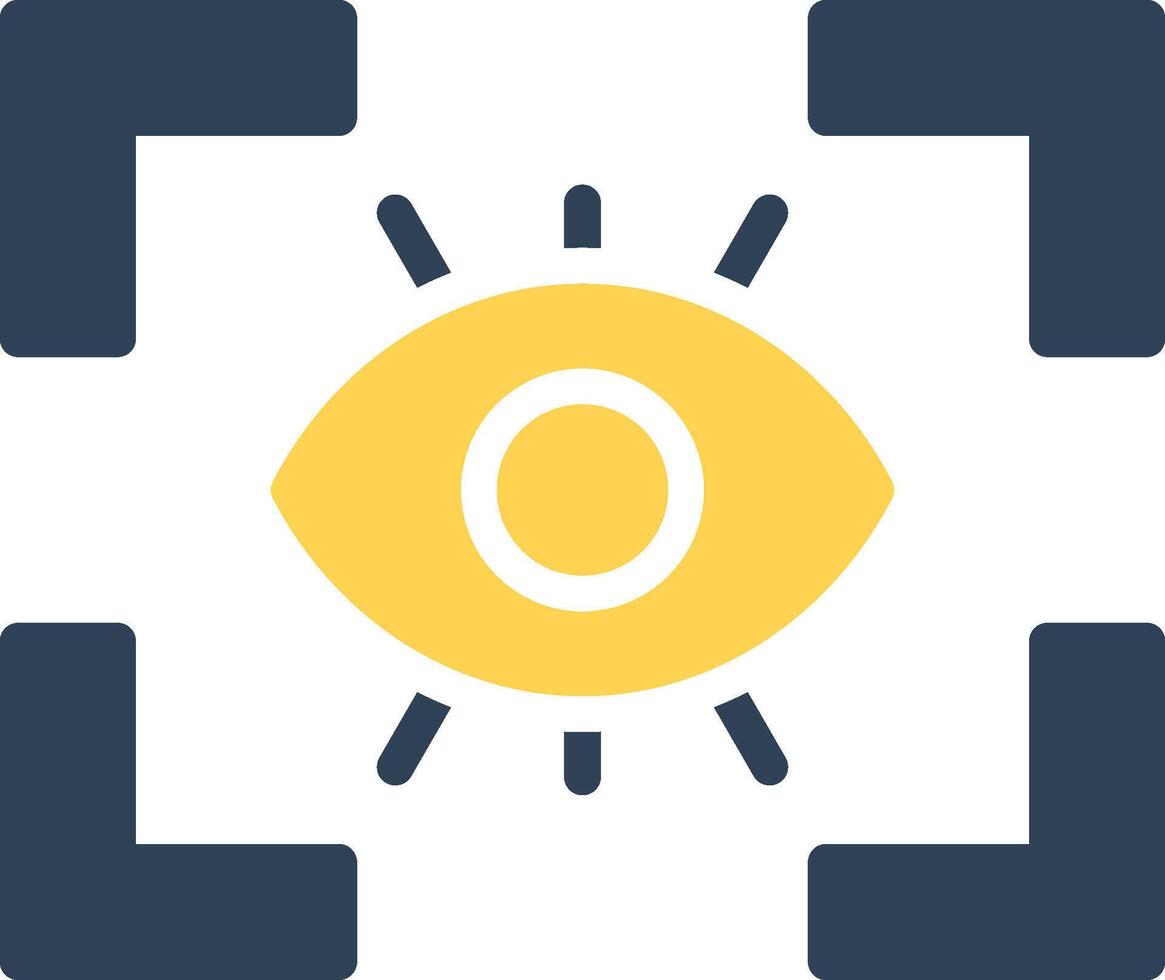 Eye Creative Icon Design vector
