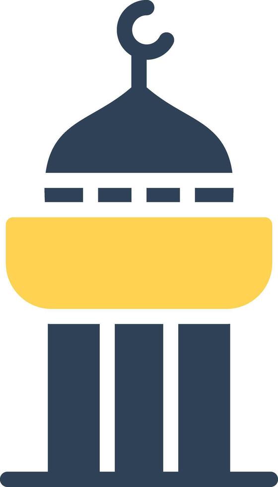 Minaret Creative Icon Design vector