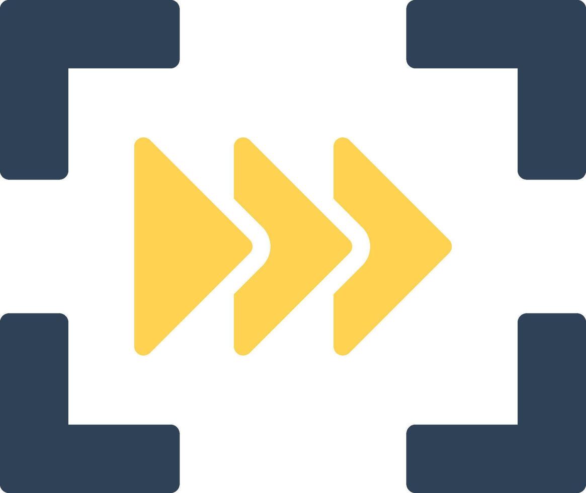 Slow Motion Creative Icon Design vector