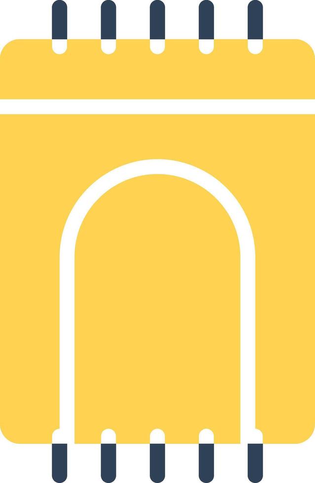 Prayer Rug Creative Icon Design vector