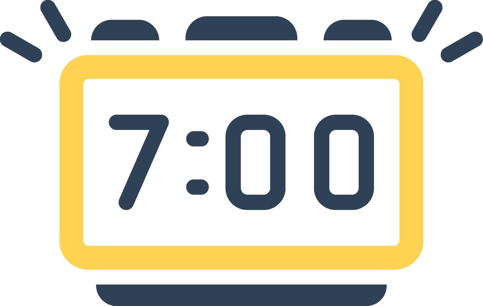 diseño de icono creativo de alarma vector