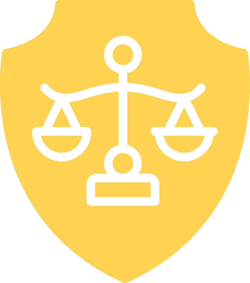 Justice Creative Icon Design vector