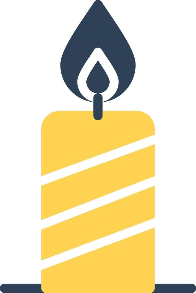 Candle Creative Icon Design vector