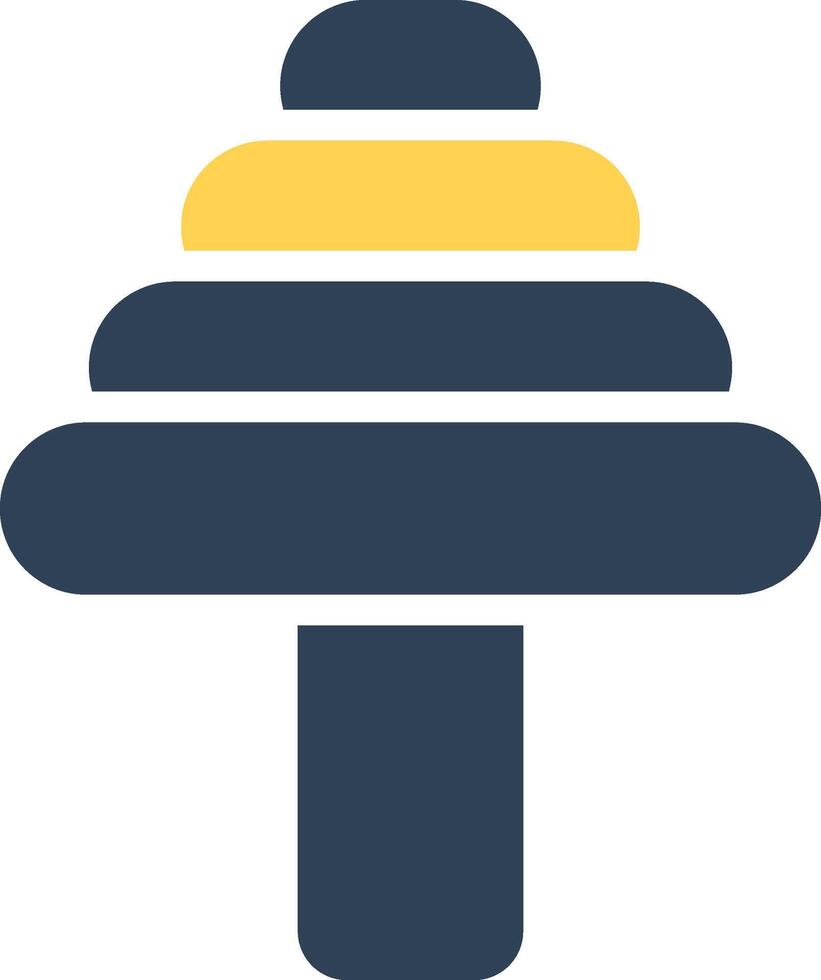 Edge Step Drill Creative Icon Design vector
