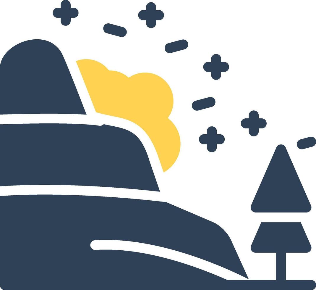 Avalanche Creative Icon Design vector