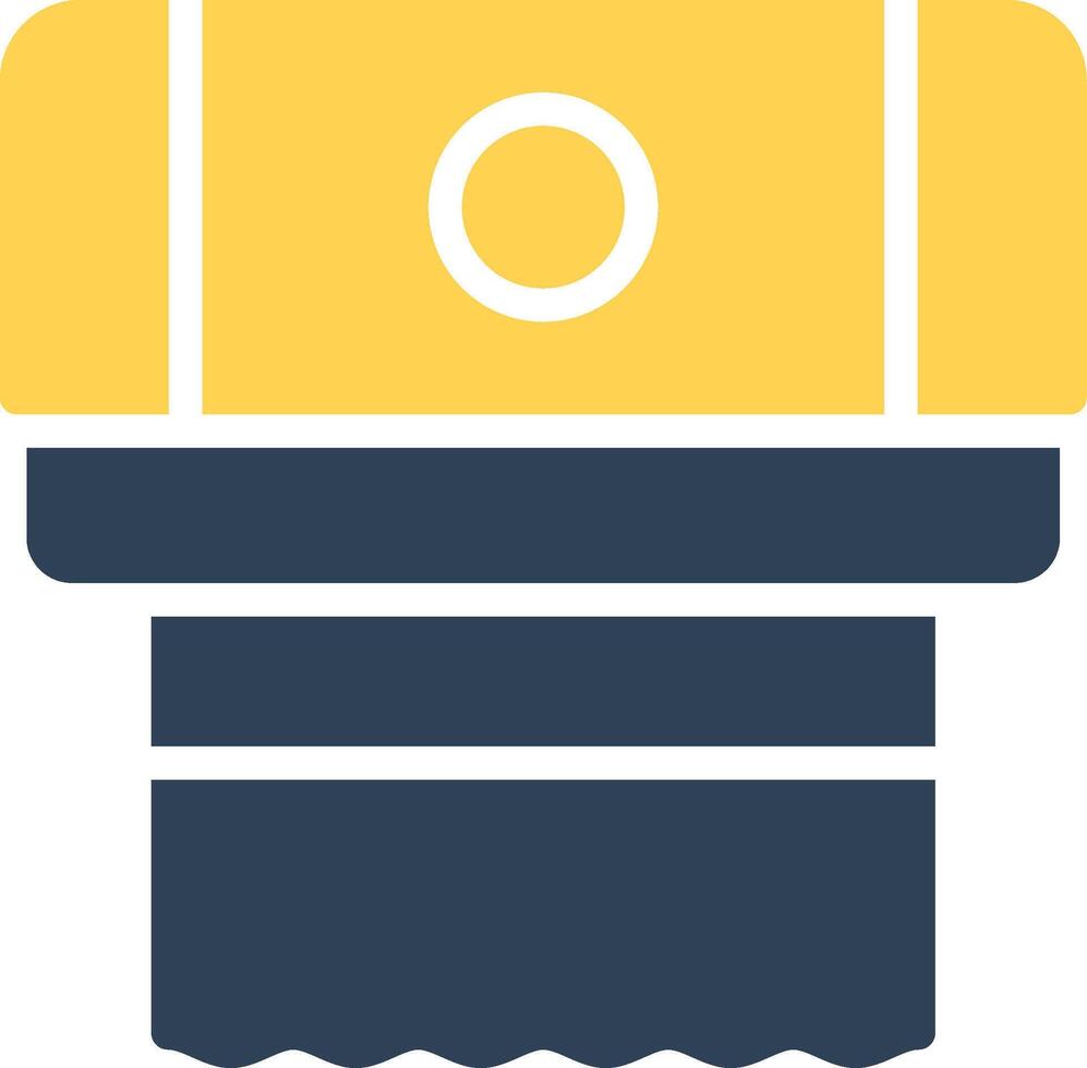 Paper Towel Creative Icon Design vector