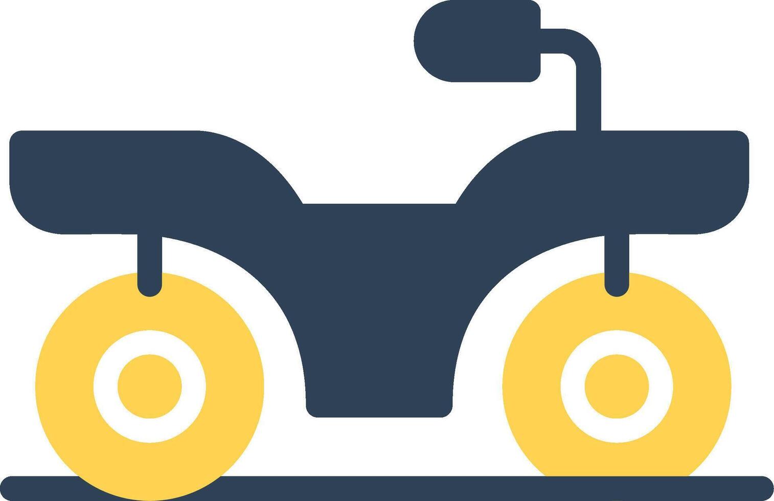 Quad Creative Icon Design vector