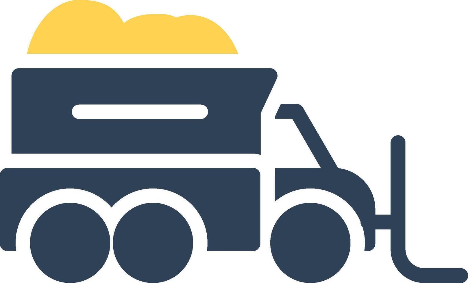 Snowplow Creative Icon Design vector