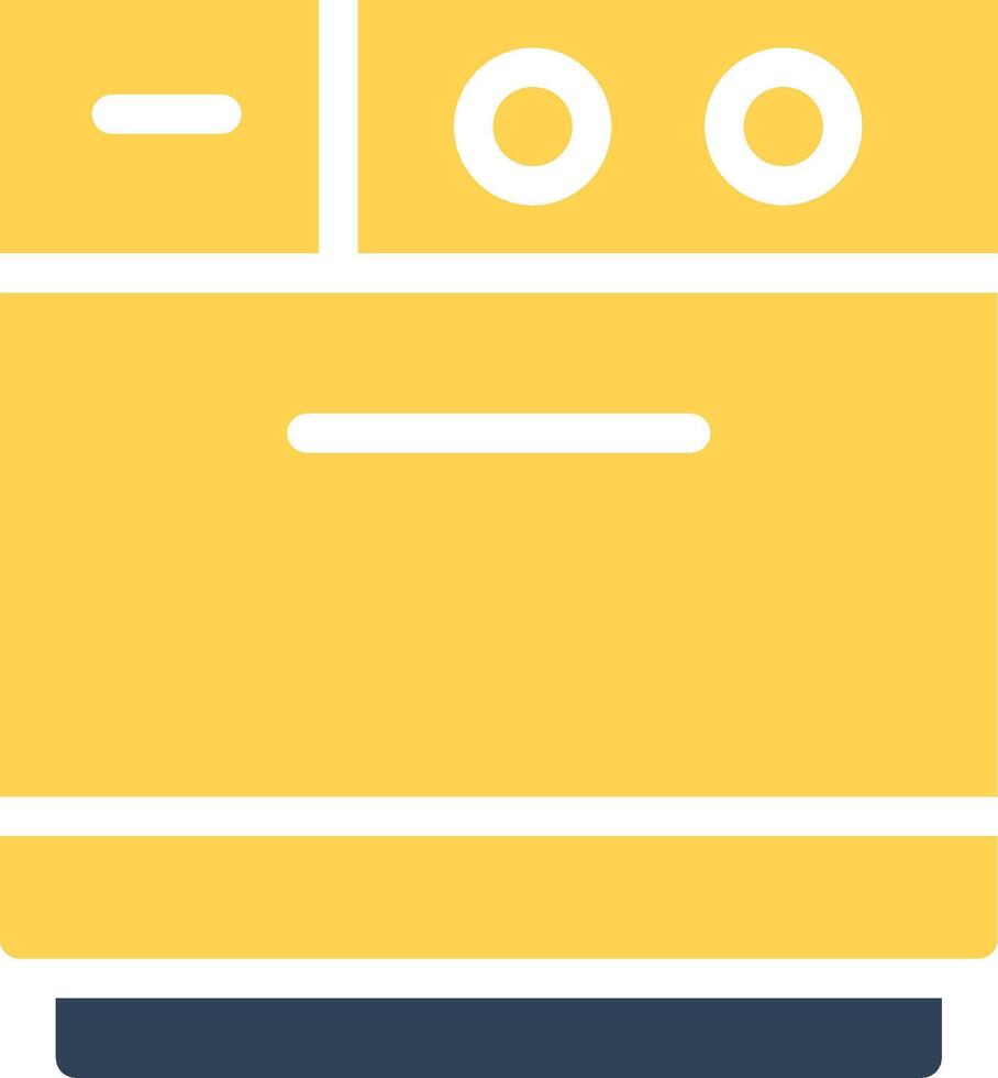 Dishwasher Creative Icon Design vector