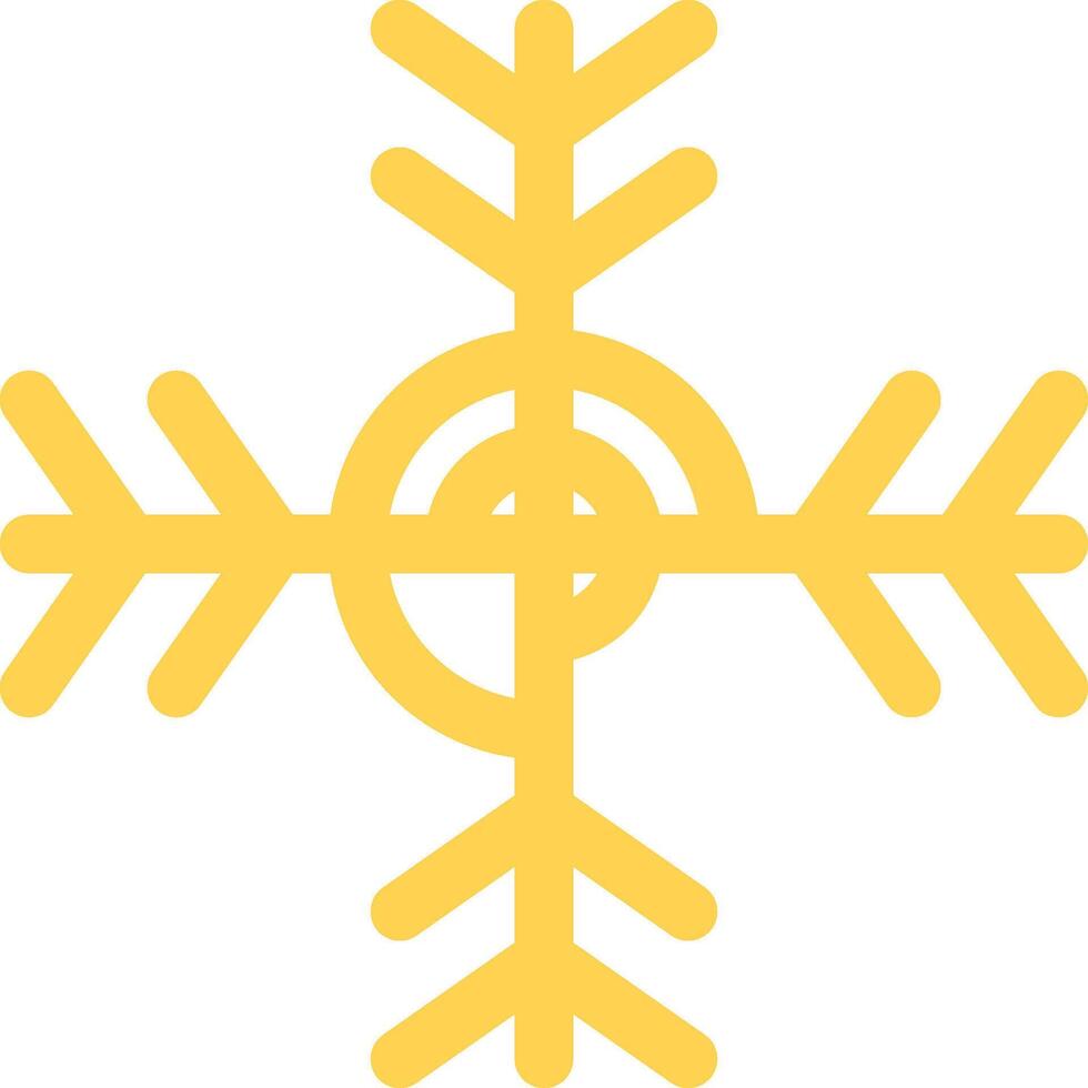 Snowflake Creative Icon Design vector