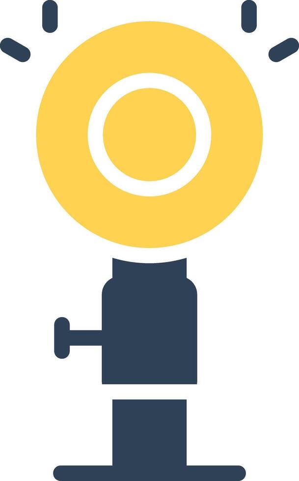Light Creative Icon Design vector