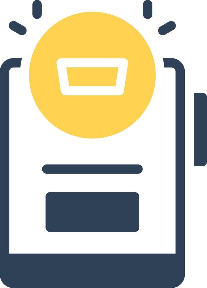 Light Creative Icon Design vector