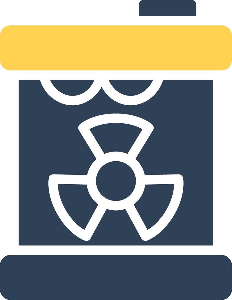 Toxic Waste Creative Icon Design vector